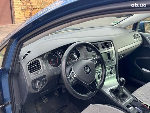 Volkswagen Golf 2015 синий - фото 17