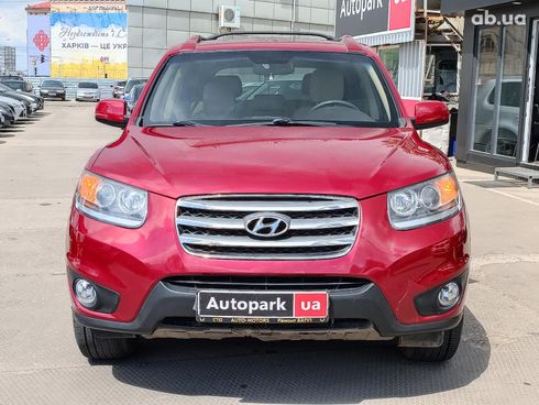 Hyundai Santa Fe 2012 красный - фото 2