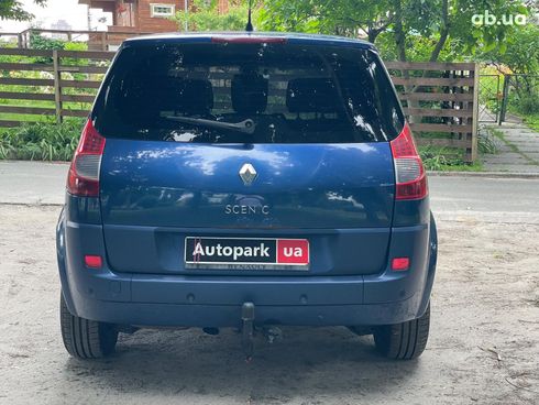 Renault Scenic 2008 синий - фото 8