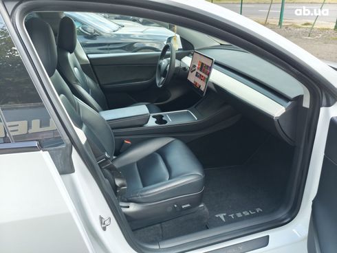 Tesla Model Y 2021 белый - фото 14