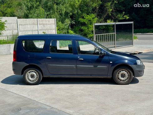 Renault Logan 2011 синий - фото 6