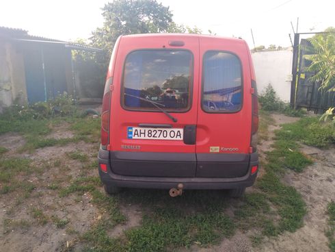 Renault Kangoo 2004 красный - фото 7