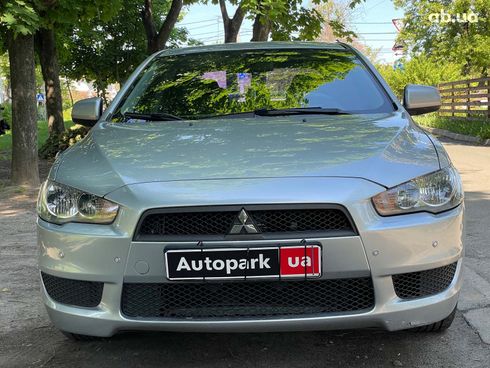 Mitsubishi lancer x 2008 серый - фото 3