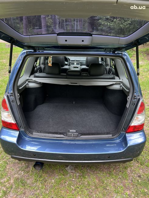 Subaru Forester 2007 синий - фото 15