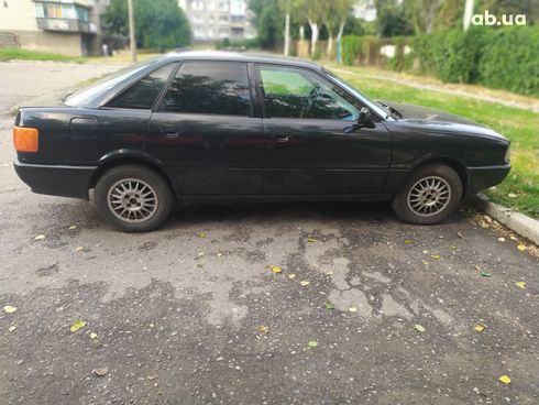 Audi 80 1987 черный - фото 11