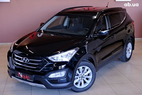 Hyundai Santa Fe 2014 черный - фото 2