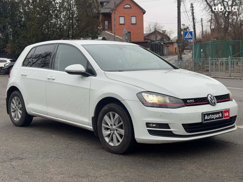 Volkswagen Golf 2014 белый - фото 3