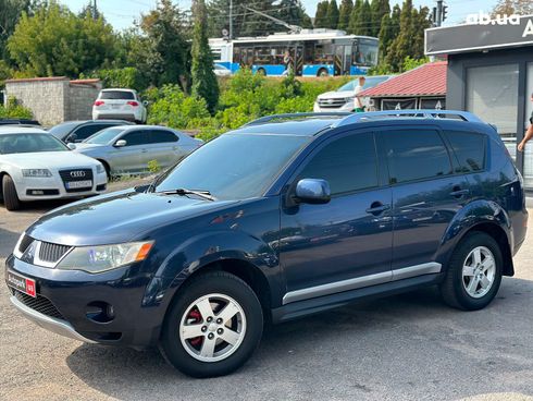 Mitsubishi Outlander XL 2008 синий - фото 2