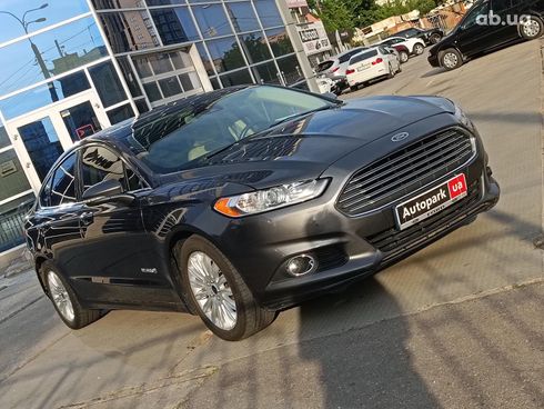 Ford Fusion 2016 серый - фото 14