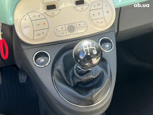 Fiat 500 2017 синий - фото 29