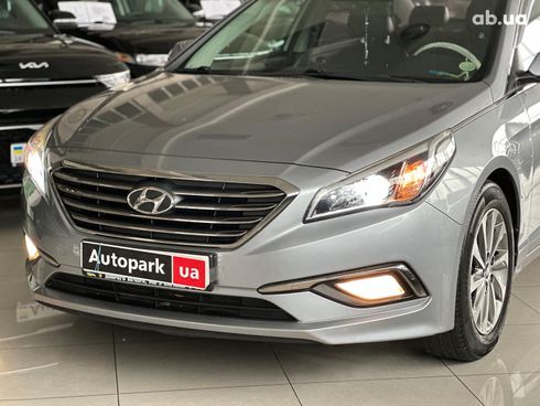 Hyundai Sonata 2016 серый - фото 7