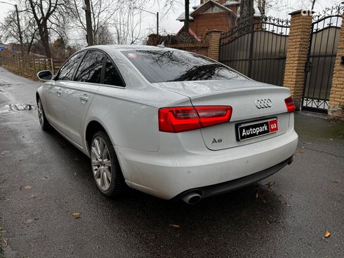 Audi A6 2013 белый - фото 8