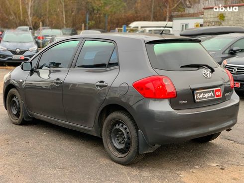 Toyota Auris 2007 серый - фото 10