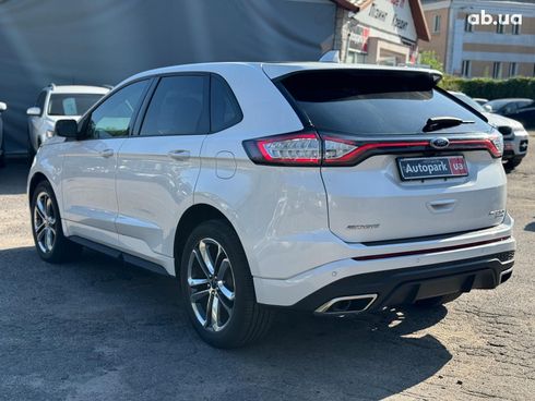 Ford Edge 2018 белый - фото 36