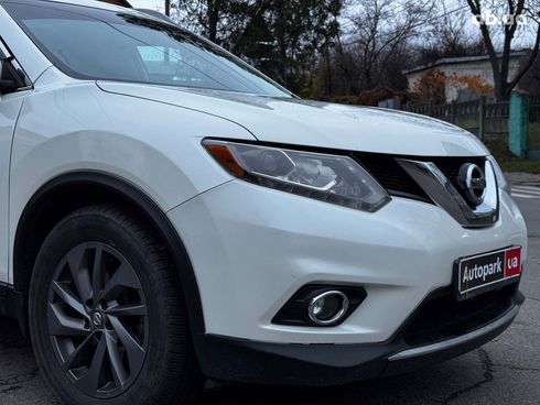 Nissan Rogue 2016 белый - фото 7