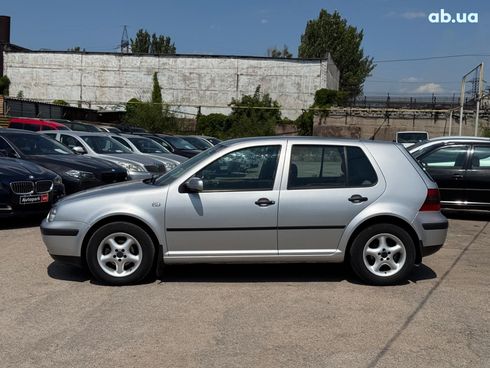 Volkswagen Golf 2001 серый - фото 2