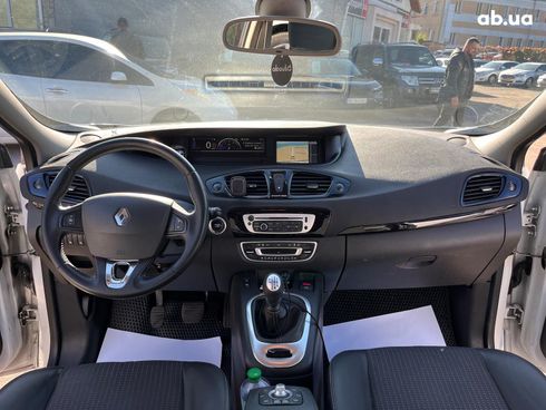 Renault Scenic 2013 белый - фото 23