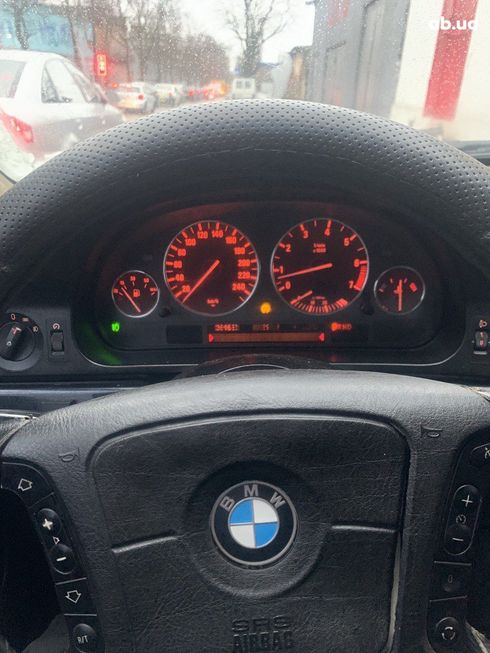 BMW 5 серия 1996 черный - фото 8