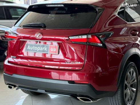 Lexus NX 2016 красный - фото 11