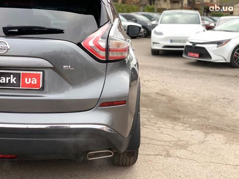 Nissan Murano 2015 серый - фото 13