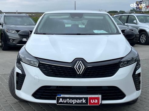 Renault Clio 2024 белый - фото 2