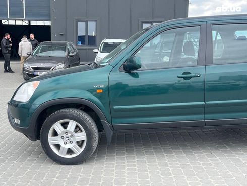 Honda CR-V 2003 зеленый - фото 4