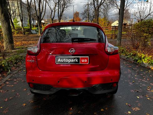 Nissan Juke 2018 красный - фото 7
