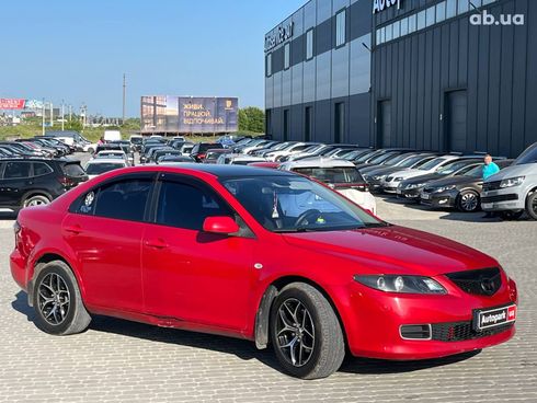 Mazda 6 2006 красный - фото 4