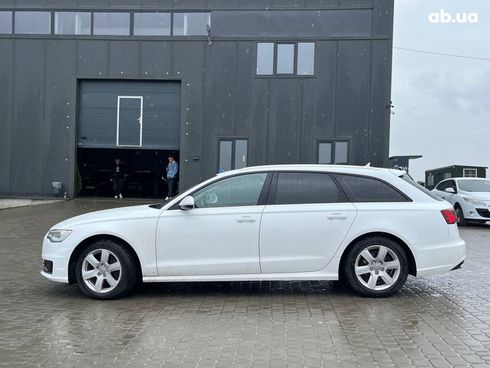 Audi A6 2016 белый - фото 3
