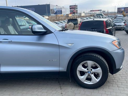 BMW X3 2011 синий - фото 12