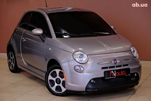 Fiat 500 2015 серый - фото 4