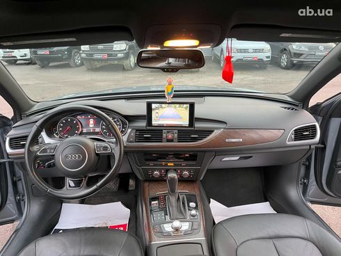 Audi A6 2015 серый - фото 42