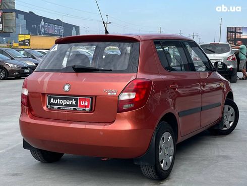 Skoda Fabia 2007 оранжевый - фото 7