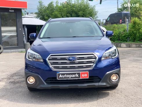Subaru Outback 2015 синий - фото 2
