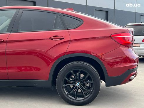 BMW X6 2016 красный - фото 13
