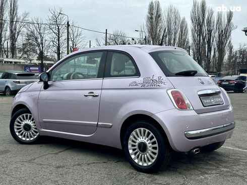 Fiat 500 2013 фиолетовый - фото 8