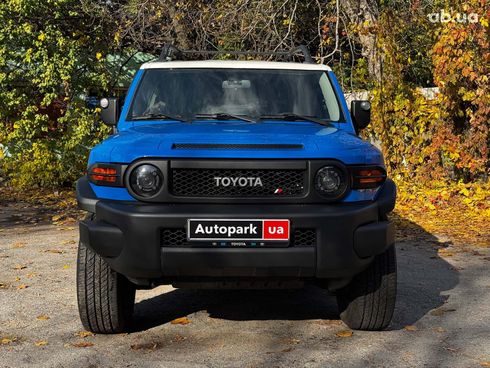 Toyota FJ Cruiser 2007 синий - фото 2