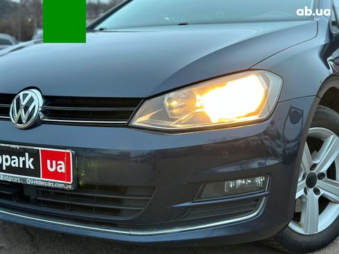 Volkswagen Golf 2013 синий - фото 3