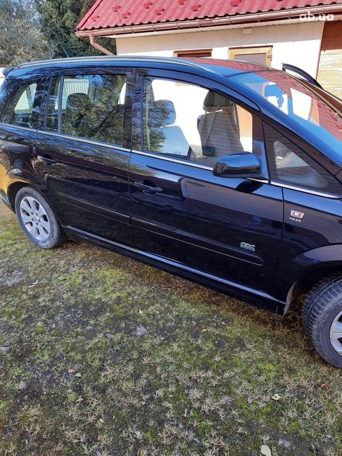 Opel Zafira 2008 черный - фото 7