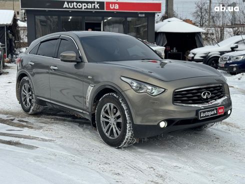 Infiniti fx 35 2008 серый - фото 3