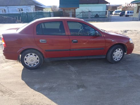 Opel Astra G 2008 красный - фото 3