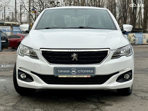Peugeot 301 2017 белый - фото 8