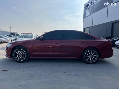 Audi A6 2016 красный - фото 38