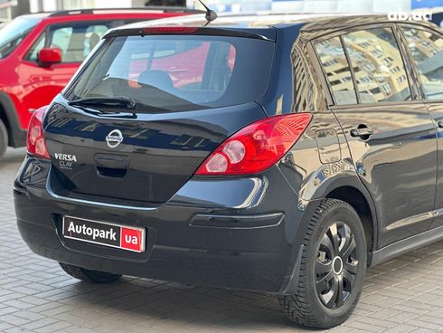 Nissan Versa 2009 черный - фото 7
