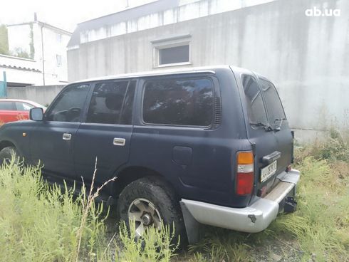 Toyota Land Cruiser 1993 синий - фото 19