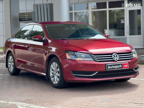 Volkswagen passat b7 2014 красный - фото 6
