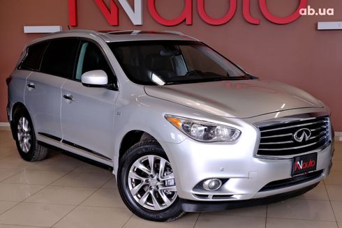 Infiniti QX60 2013 серебристый - фото 4