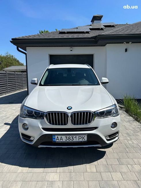 BMW X3 2016 белый - фото 2