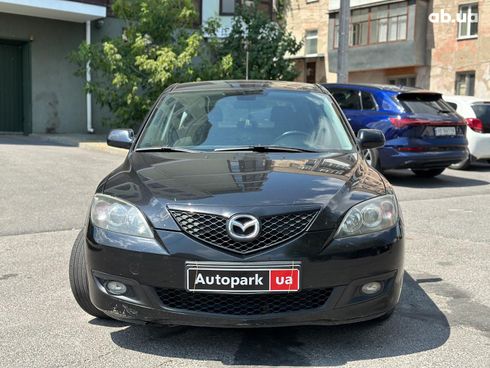 Mazda 3 2008 черный - фото 2