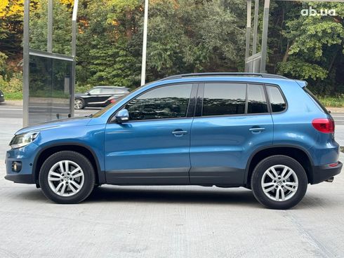 Volkswagen Tiguan 2016 синий - фото 8